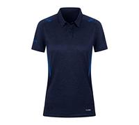 JAKO Damen Poloshirt Challenge, Marine-Meliert/Royal, 38