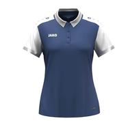 JAKO Dynamic Poloshirt Damen 921 - nachtblau/weiß/hellgrau L