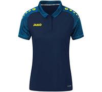 JAKO Poloshirt Performance – Polyester-Micro-Mesh, atmungsaktiv – Damen Marine/JAKO-Blau Gr.40