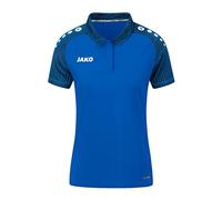 JAKO Damen Poloshirt Performance, Royal/Marine, 36