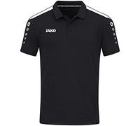 JAKO Damen Poloshirt Power, Schwarz, 44