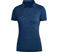 JAKO Premium Poloshirt marine meliert 40 (Damen)