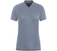 JAKO Poloshirt Pro Casual – Polyester-Stretch-Jersey – Damen/Herren – smokey blue – Gr. 38