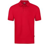 JAKO Freizeit-Polo Doubletex (Polyester/Baumwolle) rot Herren, Größe L
