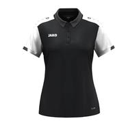 JAKO Dynamic Poloshirt Damen 826 - schwarz/weiß/anthrazit S