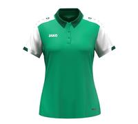 JAKO Damen Poloshirt Dynamic 204 Grün/Weiß/Dunkelgrün L