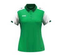 Jako Polo Dynamic Damen grün/weiß/dunkelgrün S
