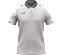 JAKO Dynamic Poloshirt Damen 837 - hellgrau/weiß/grau XL