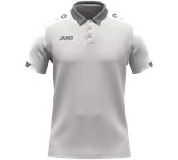 Jako Polo Dynamic hellgrau/weiß/grau L