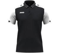 JAKO Unisex Poloshirt Dynamic, schwarz/weiß/anthrazit, L