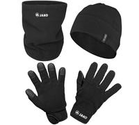 JAKO Fleece Winterset Mütze+Neckwarmer+Handschuhe Kinder S