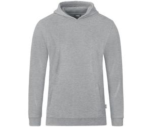 JAKO Freizeit Kapuzenpullover Hoodie Organic (Bio-Baumwolle) hellgrau meliert Jungen, Größe 164