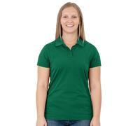 JAKO Freizeit-Polo Doubletex (Polyester/Baumwolle) grün Damen, Größe 44