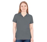JAKO Freizeit-Polo Organic Pique (Bio-Baumwolle, 200g/m2) dunkelgrau Damen, Größe 46