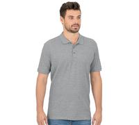 JAKO Freizeit-Polo Organic Pique (Bio-Baumwolle, 200g/m2) hellgrau Herren, Größe 5XL