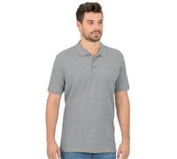 JAKO Poloshirt Organic – Herren – hellgrau meliert – XL