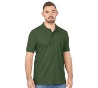 JAKO Freizeit-Polo Organic Pique (Bio-Baumwolle, 200g/m2) olivegrün Herren, Größe 3XL