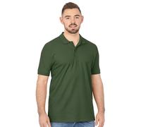 JAKO Freizeit-Polo Organic Pique (Bio-Baumwolle, 200g/m2) olivegrün Herren, Größe 4XL