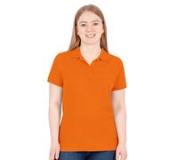 JAKO Freizeit-Polo Organic Pique (Bio-Baumwolle, 200g/m2) orange Damen, Größe 34