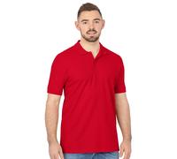 JAKO Freizeit-Polo Organic Pique (Bio-Baumwolle, 200g/m2) rot Herren, Größe 5XL
