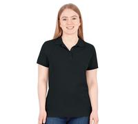 Jako Damen Polo Organic C6320-800 48 Schwarz