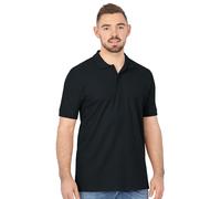 JAKO Freizeit-Polo Organic Pique (Bio-Baumwolle, 200g/m2) schwarz Herren, Größe 3XL