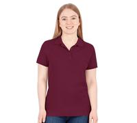 Jako Polo Organic maroon 38