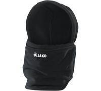 JAKO Halstuch mit Mütze (Neckwarmer, 100% Polyester) schwarz - 1 Stück, Größe Senior