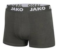 Jako Boxershort Basic 2er Pack | grau | Herren | S | 6204-21 S