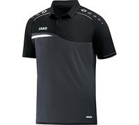 JAKO Herren Competition 2.0 Polo T-Shirt, rot/schwarz, 3XL, 6318