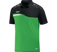 JAKO Herren Competition 2.0 Polo T-Shirt, rot/schwarz, 3XL, 6318