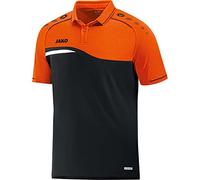 JAKO Herren Competition 2.0 Polo T-Shirt, rot/schwarz, 3XL, 6318