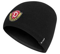 JAKO Herren Fan-Kopfbedeckung Dynamo Dresden Strickmütze (DD1223) ONE SIZE schwarz