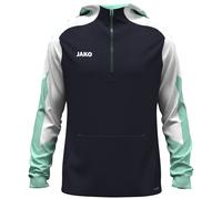 Jako Herren Kapuzenpullover Zip Hoodie Dynamic 6770-915 3XL Marine/Weiß/Minze