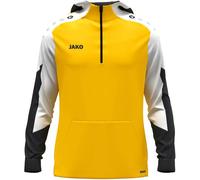 JAKO Herren Kapuzensweat Zip Hoodie Dynamic (6770) XL gelb/weiß/schwarz