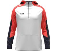JAKO Herren Kapuzensweat Zip Hoodie Dynamic (6770) XL weiß/coral/marine