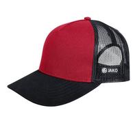 JAKO Herren Mütze Cap Club (1280) ONE SIZE chili rot/schwarz