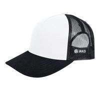 JAKO Herren Mütze Cap Club (1280) ONE SIZE weiß/schwarz