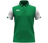 JAKO Poloshirt Dynamic grün/weiß/dunkelgrün Größe 4XL