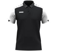 JAKO Unisex Poloshirt Dynamic, schwarz/weiß/anthrazit, 4XL