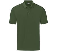 Jako Polo Organic Stretch oliv M