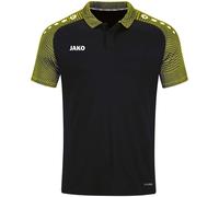 JAKO Performance Poloshirt Herren schwarz/soft yellow XL