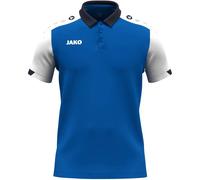 JAKO Poloshirt Dynamic Unisex – royal/weiß/marine – Größe L