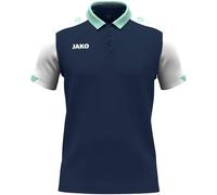 JAKO Unisex Poloshirt Dynamic, Marine/weiß/Minze, S