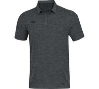 JAKO Premium Poloshirt anthrazit meliert M