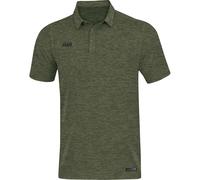 JAKO Herren Poloshirt Premium Basics, Khaki-Meliert, S