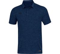 JAKO Premium Poloshirt marine meliert S