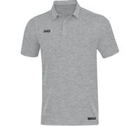 JAKO Premium Poloshirt grau meliert 4XL