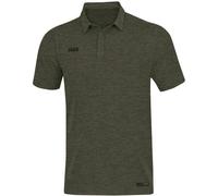 JAKO Herren Poloshirt Premium Basics, Khaki-Meliert, S