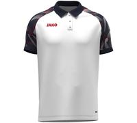 Jako Herren Polo Sonic 6326-039 XXL Weiß/Marine/Rot